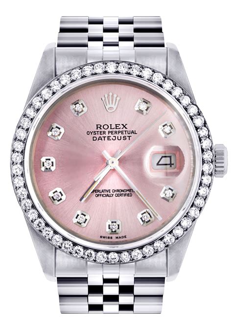 pink rolex for women.